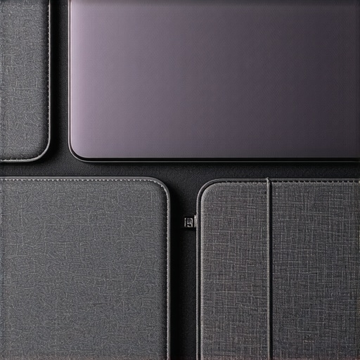 Eco-conscious laptop accessories made from recycled materials and sustainable sources.