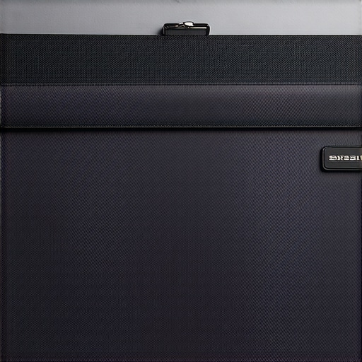 Rugged laptop sleeve made of ripstop nylon with reinforced edges for maximum protection.